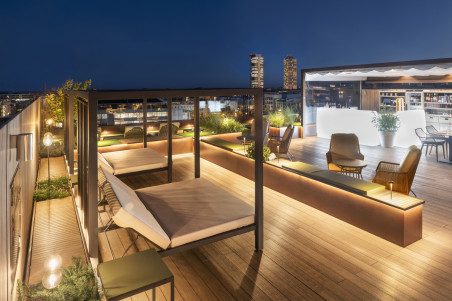 Hotel Pere IV: Cena "al fresco"Rooftop para 2