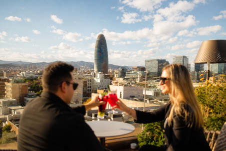 Hotel Pere IV:  Vermouth for 2